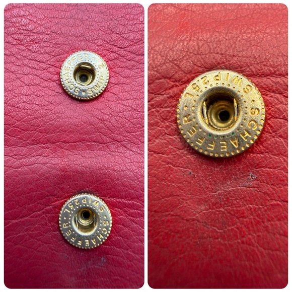 Vintage Christian Dior Double Flap Long Wallet with Unbranded Chain - Picture 11 of 17